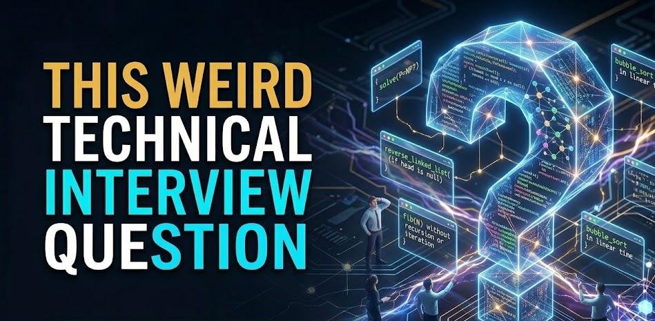 This Weird Technical Interview Question Left an IT Candidate Speechless This Weird Technical Interview Question