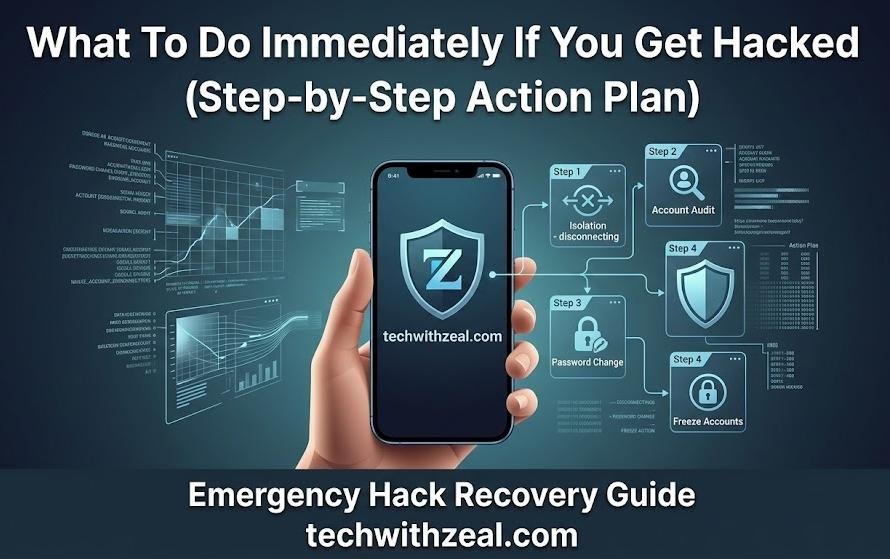 What To Do Immediately If You Get Hacked (Step by Step Action Plan) What To Do Immediately If You Get Hacked